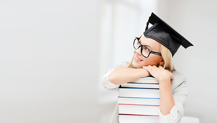 Image showing student in graduation cap