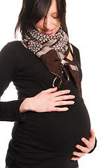 Image showing young pregnant woman