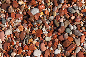 Image showing Colorful  pebble 