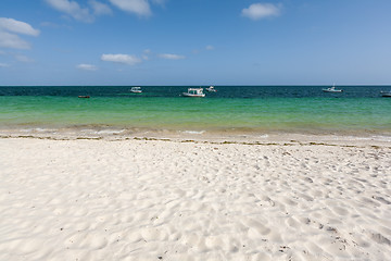 Image showing Beautiful  Beach Kenya