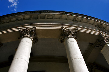 Image showing sky cloud and column