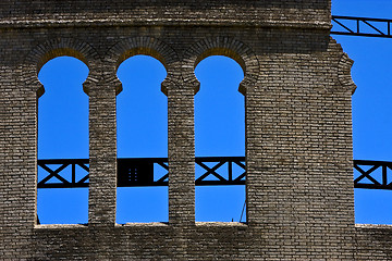 Image showing  wall in plaza de toros 