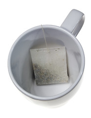 Image showing Teabag in cup

