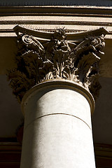 Image showing column at top 