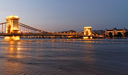 Image showing Budapest at night