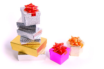 Image showing Gift boxes