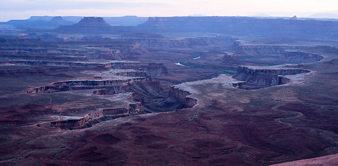 Image showing Twilight Soda Springs Basin Green River Utah Wilderness