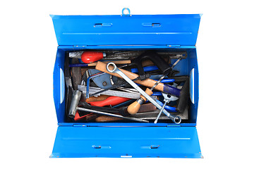 Image showing mechanical tools in the box