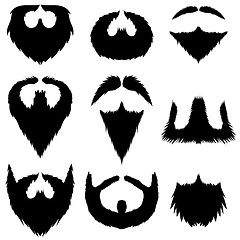 Image showing Mustaches and Beards Collection 