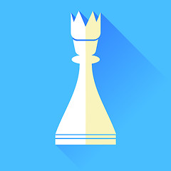 Image showing Queen Chess Icon