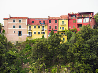 Image showing View of Portovenere, Cinque terre, Italy