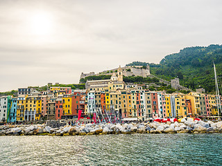 Image showing pictorial Liguria - Portovenere, Cinque terre, Italy