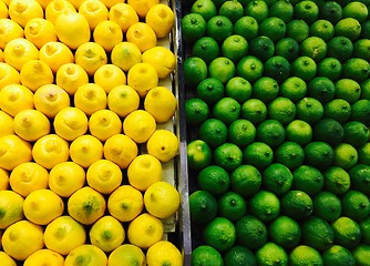 Image showing Lemons and Limes