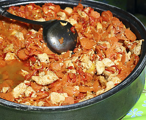 Image showing Chicken stew