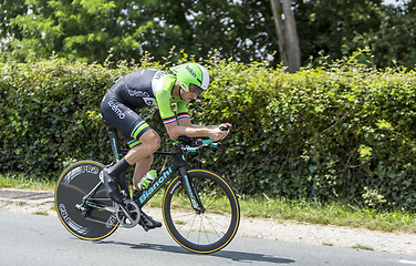 Image showing The Cyclist Lars Boom - Tour de France 2014