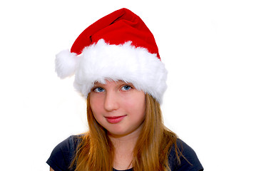 Image showing Chrismas girl