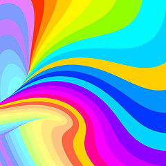 Image showing Abstract swirl background. Vector illustration. 