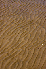 Image showing shore texture and curved line in colonia del sacramento 