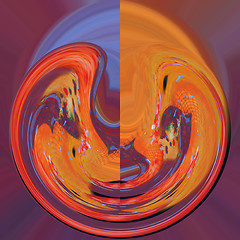 Image showing Abstract 3d background