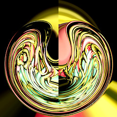 Image showing Abstract 3d background