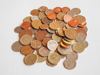 Image showing Pound coins