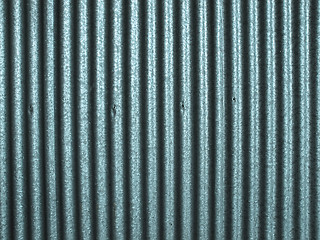 Image showing Corrugated steel