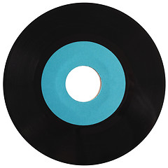 Image showing Vinyl record isolated