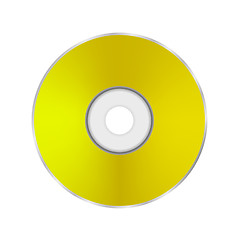 Image showing Gold Compact Disc