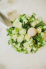 Image showing Wedding table decoration