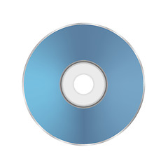 Image showing Blue Compact Disc