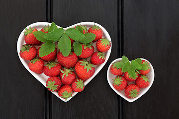 Image showing Strawberries