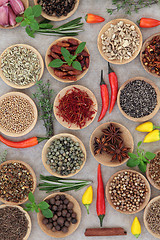 Image showing Spices and Herbs