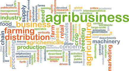 Image showing Agribusiness background concept