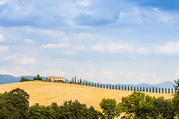 Image showing Countryside in Tuscany