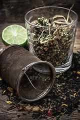 Image showing tea leaves