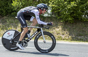 Image showing The Cyclist Gregory Rast - Tour de France 2014