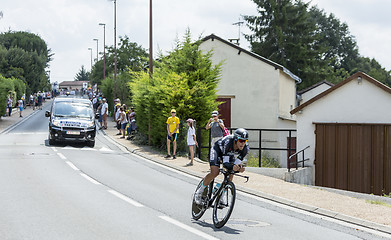 Image showing The Cyclist Matteo Trentin - Tour de France 2014