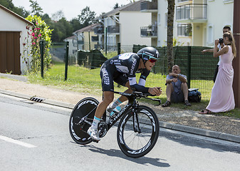 Image showing The Cyclist Matteo Trentin - Tour de France 2014