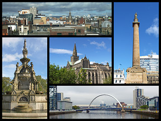 Image showing Glasgow landmarks collage