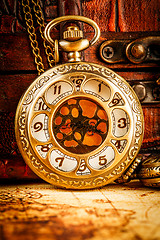 Image showing Vintage pocket watch