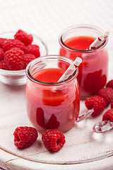 Image showing Raspberry smoothie