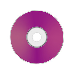 Image showing Pink Compact Disc