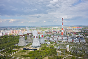 Image showing Combined heat and power factory. Tyumen. Russia