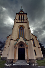 Image showing  pink facade