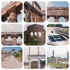 Image showing Pompeii and Paestum set