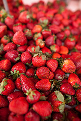 Image showing Fresh strawberries