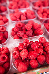 Image showing Raspberries