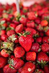 Image showing Fresh strawberries