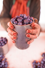 Image showing Blueberries