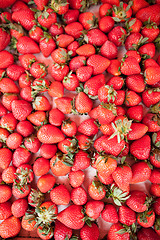 Image showing Fresh strawberries